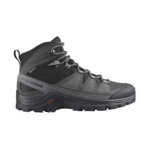 Salomon Men's Quest Rove GoreTex Leather Hiking Boots - Black/Phantom/Mgnt