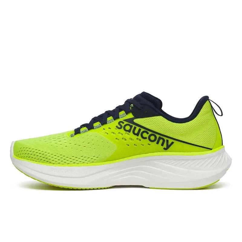 Saucony Men's Ride 17 - Citron/Navy