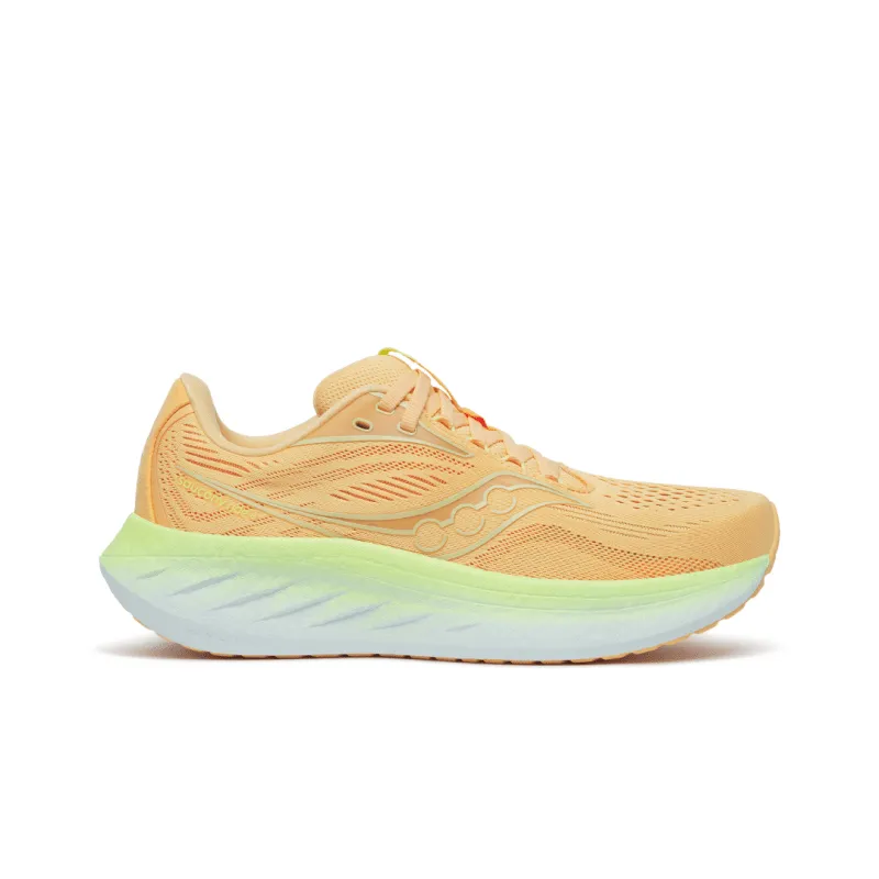 Saucony Women's Ride 18 - Peach/Sunny