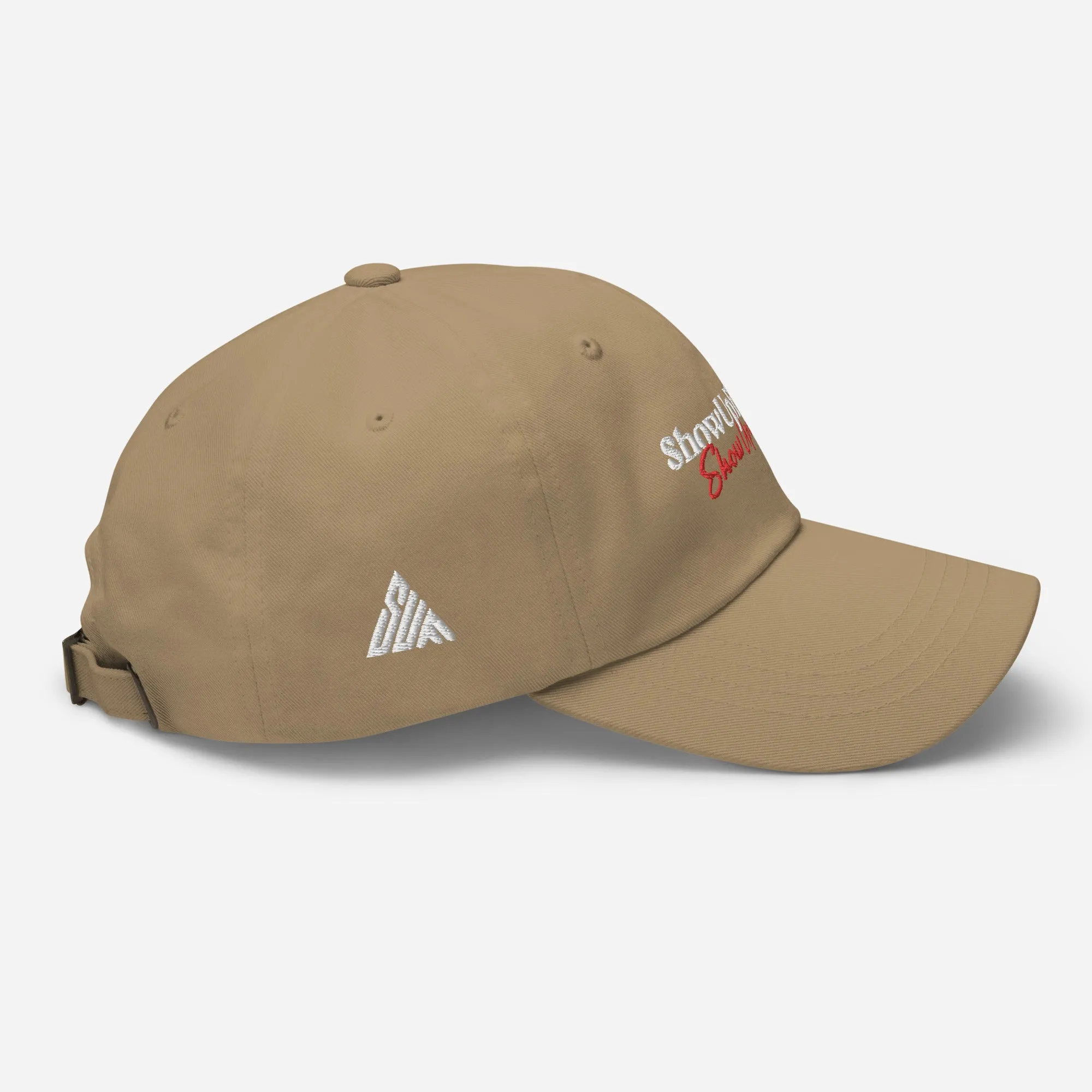 Show Up Fitness Dad Hat - Black - Spruce - Khaki