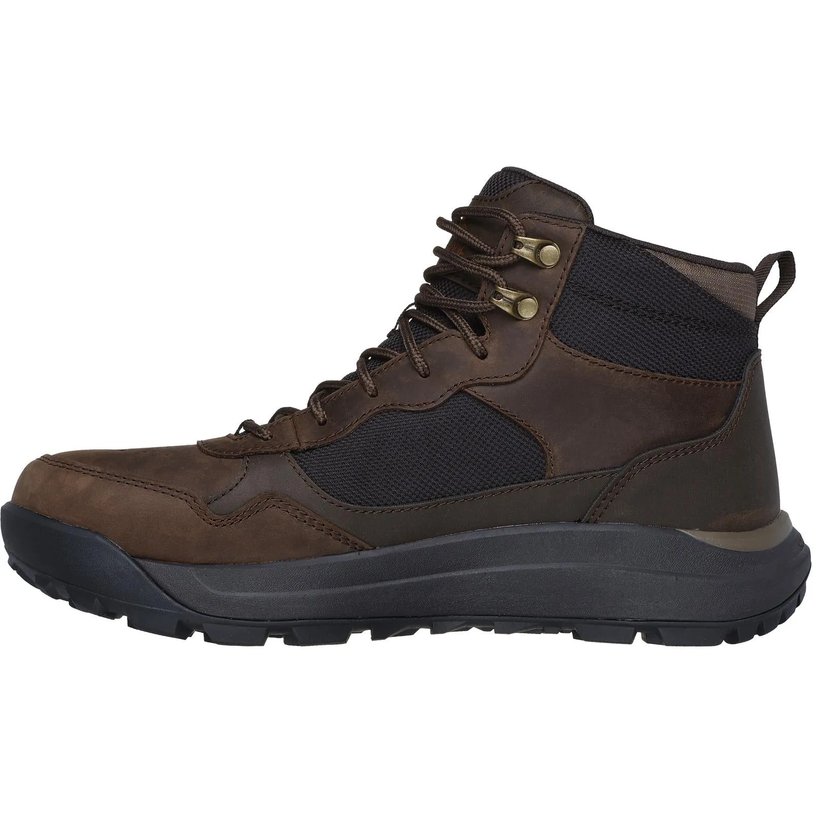 Skechers Mens Cambert Waterproof Mid Rise Walking Hiking Boots