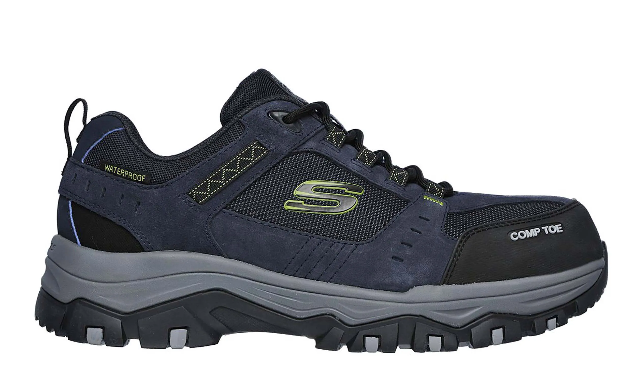 Skechers Work 77183EC Greetah Comp Toe Mens Lace Up Shoe