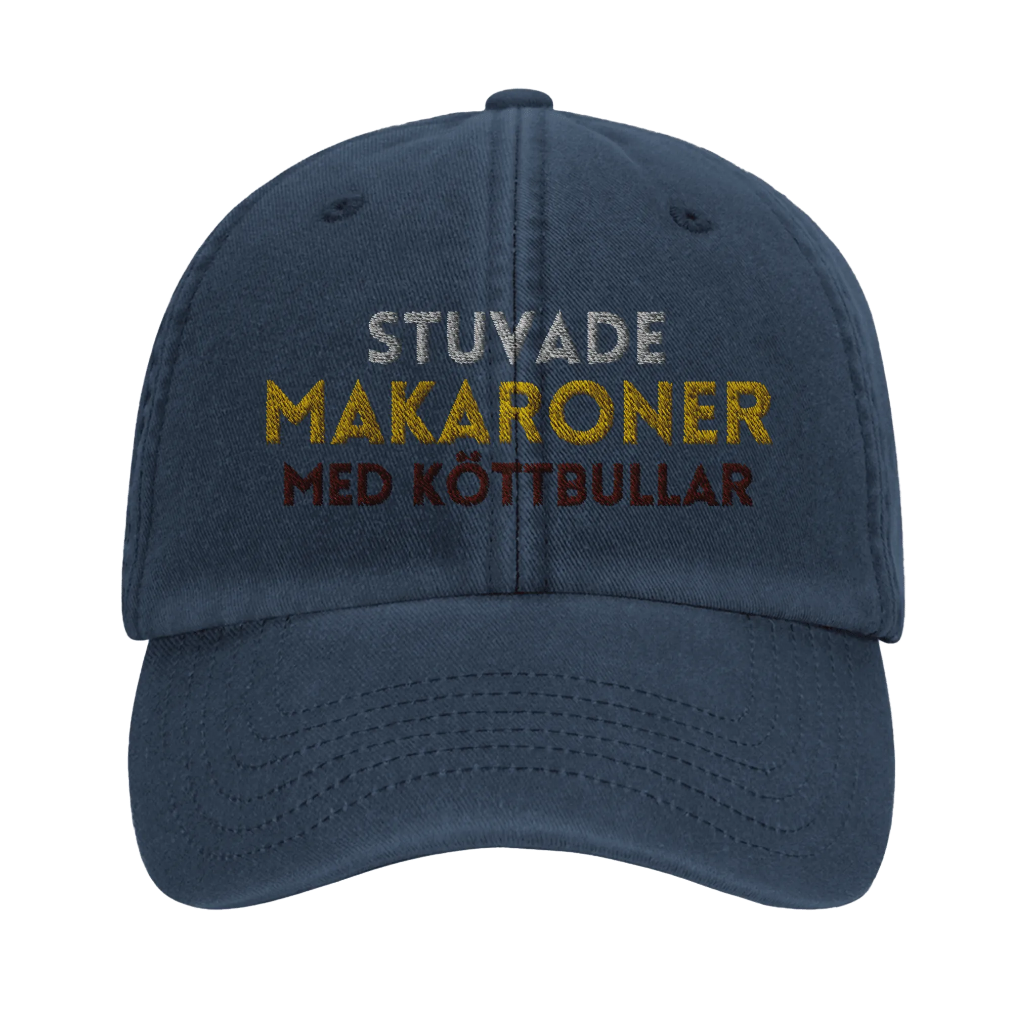 Stuvade makaroner med köttbullar - Vintagekeps