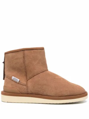 SUICOKE SHEARLING-LINED SNOW BOOTS