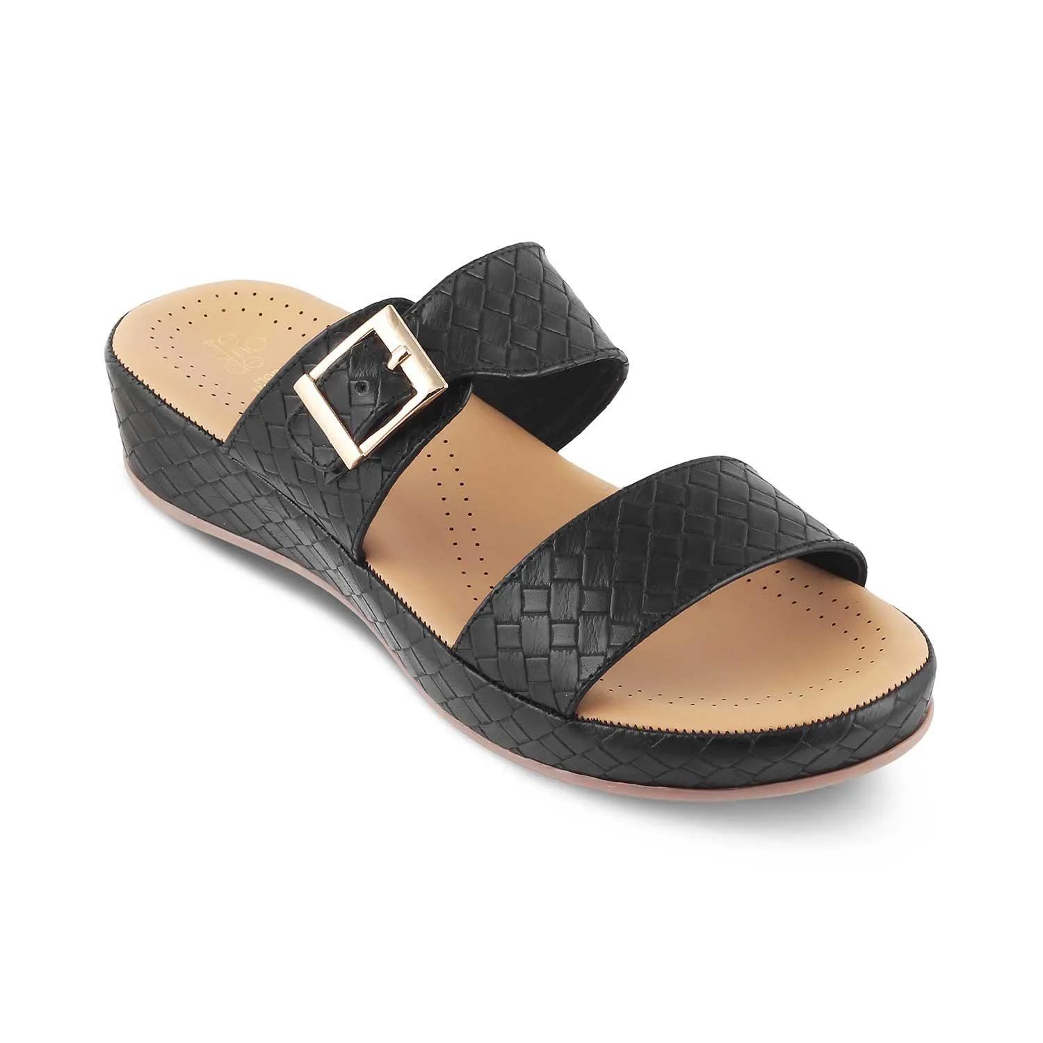 The Agros Black Women's Casual Flats Tresmode