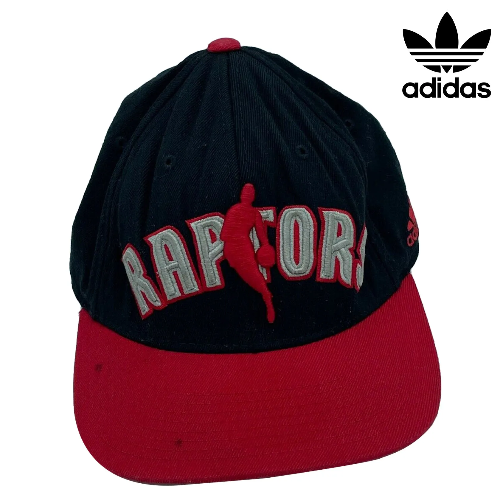 Toronto Raptors NBA Cap Hat Basketball Adidas Flex Fit