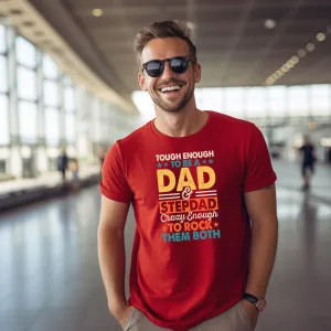 Trendy Father T-shirt, Stylish Dad Design, Father Day Gift, Birthday Gift, Shirt for him, Design,Gift Idea, Soft Shirt, Dad Rock Design