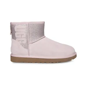 UGG Classic Mini UGG Sparkle Seashell Pink Boots - Women's