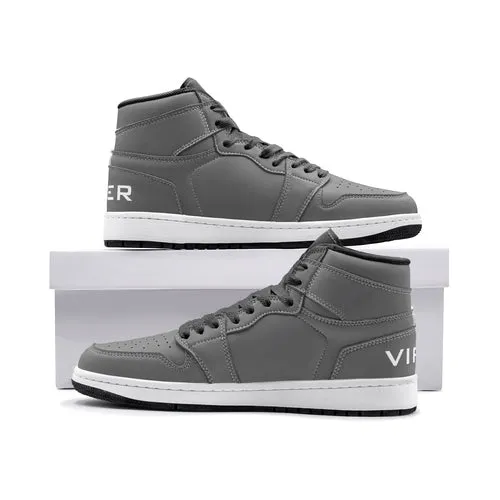 VIPER HIP HOP SHOES High Top Style 55TO Gray Sneakers