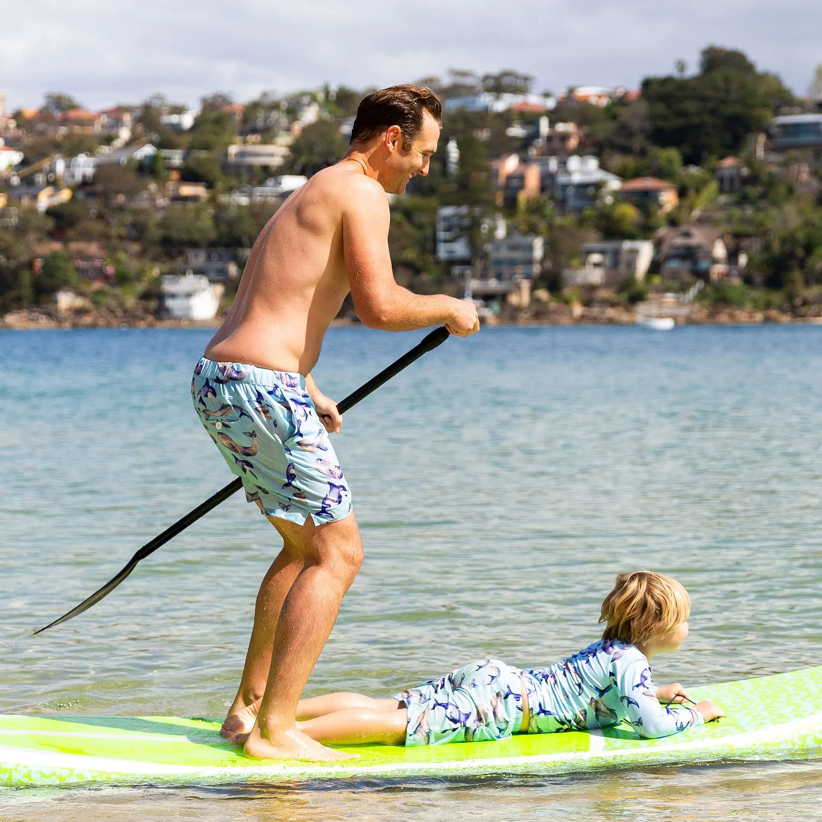 Whales Men's Boardshorts