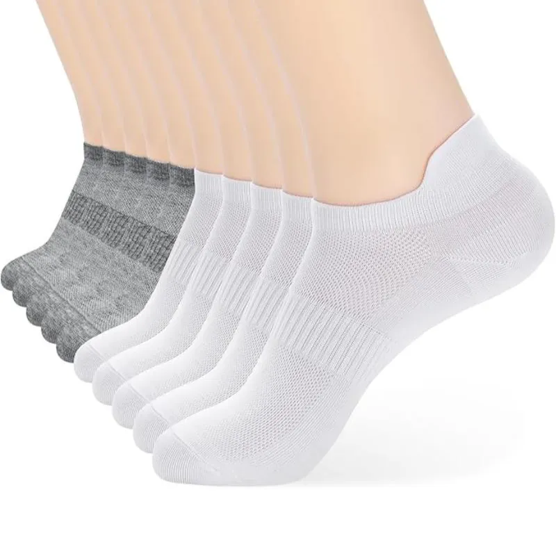 Women Everyday Short Length Mesh Design Socks Combo