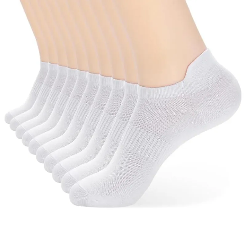 Women Everyday Short Length Mesh Design Socks Combo