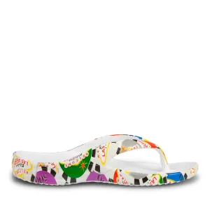 Women's Flip Flops - Poker Chips