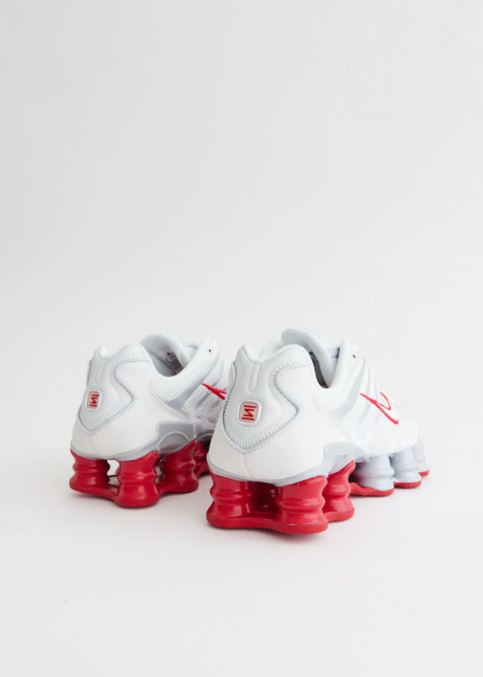 Women's Shox TL 'Platinum Tint Gym Red' Sneakers