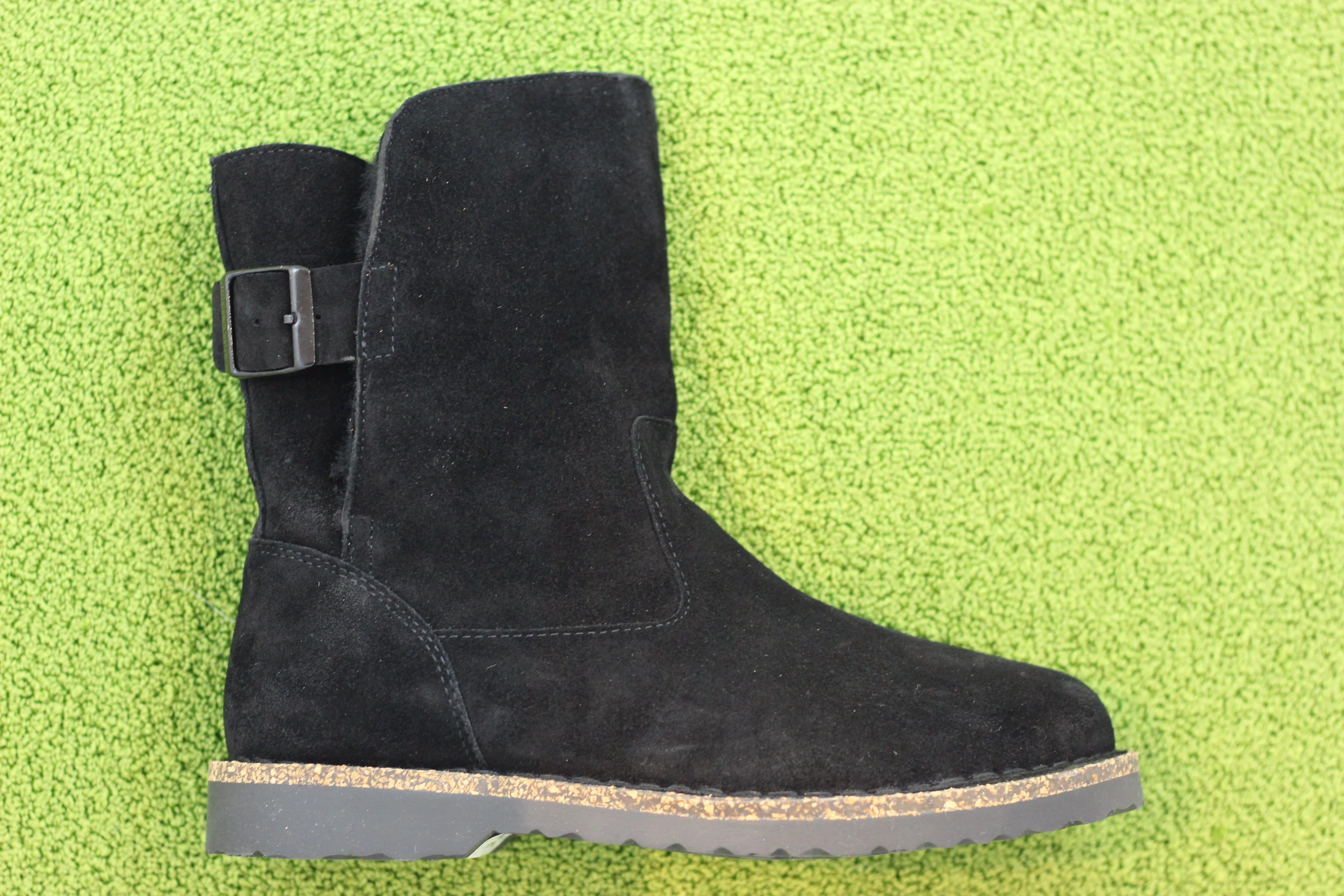 Women's Upsalla Boot - Black Suede/Shearling