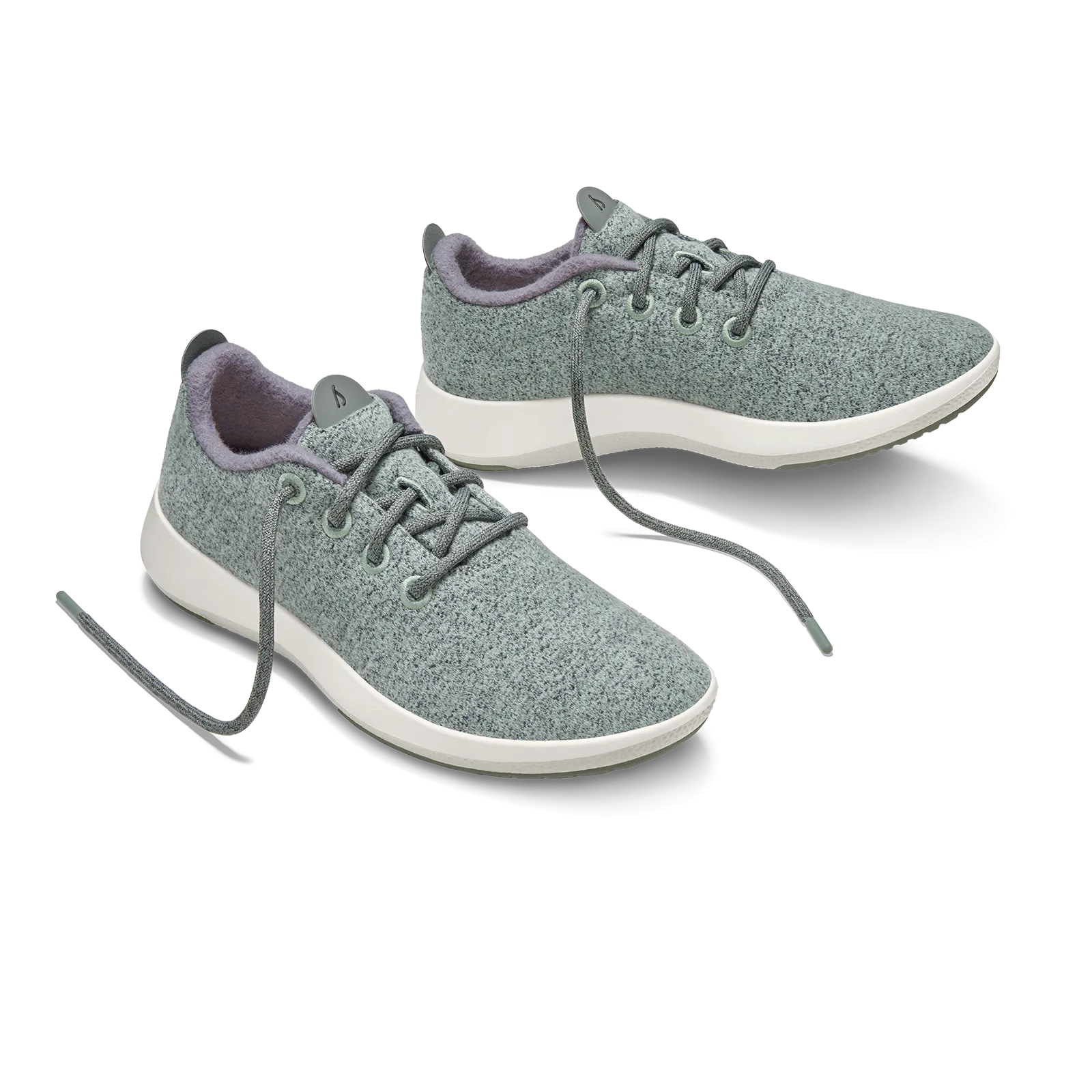 Women's Wool Runner Mizzles - Hazy Pine (Natural White Sole)