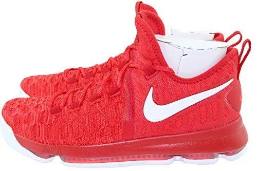 Zoom Kd 9 Basketball Shoes 11 University Red/White